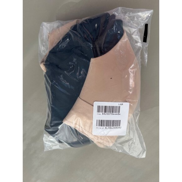 Rhonda Shear 2 Pack Molded Cup Bra with Wrap Back Size 1X Black Beige 622.1 - Picture 4 of 10